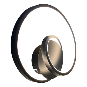 Aplique LED LUCERO LED/13W/230V negro