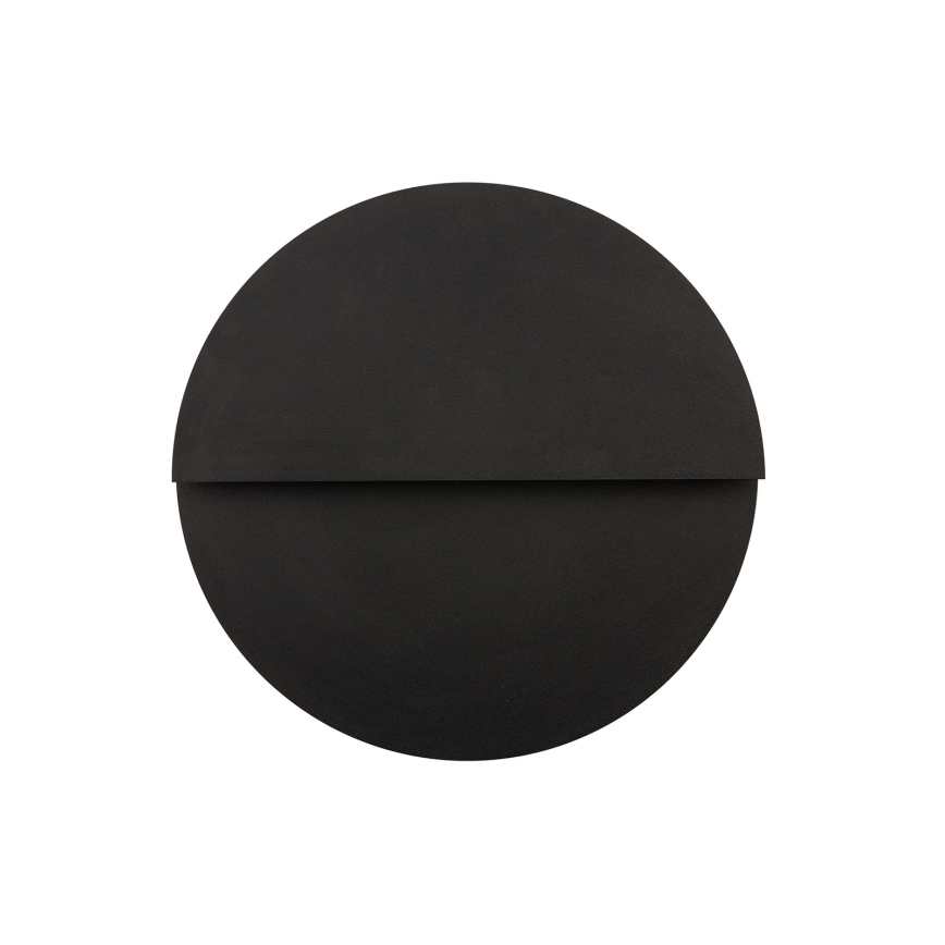 Aplique LED LUNA LED/7W/230V diá. 36 cm negro
