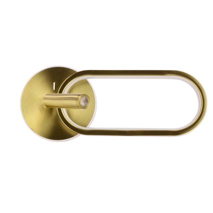 Aplique LED MONET LED/13W/230V + LED/2W 3000/4000/6000K dorado