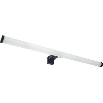Aplique LED para espejo de baño 12W/230V 59,5 cm IP44 negro