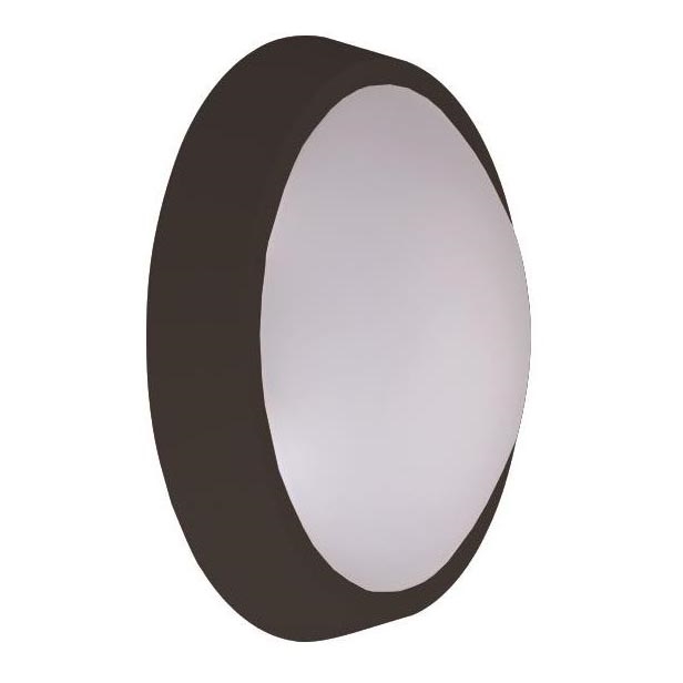 Aplique LED para exterior BULKHEAD LED/24W/230V 4000K IP54 negro