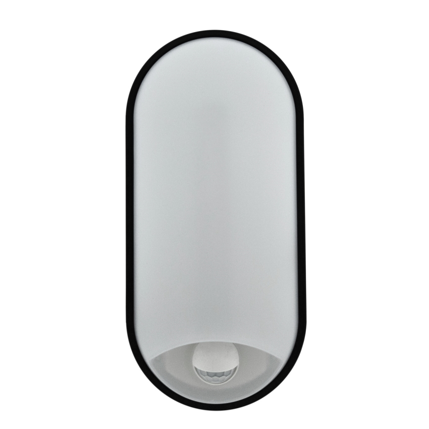 Aplique mural LED regulable para exterior con sensor de movimiento LED/12/15/18W/230V 3000K/4000K/6500K IP65 negro/blanco