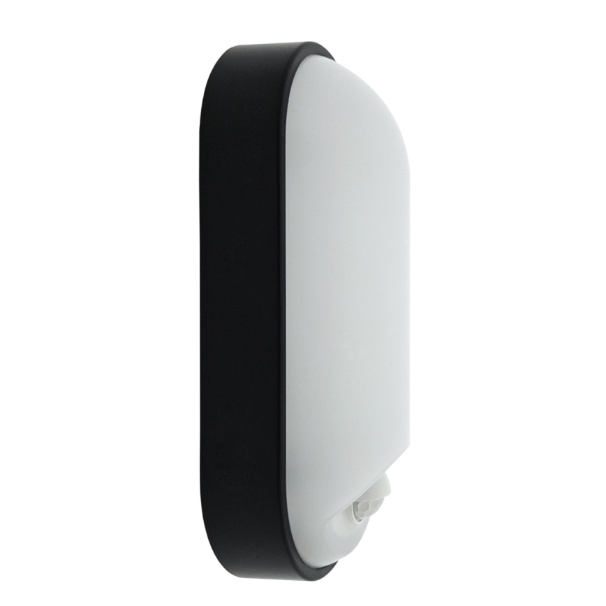 Aplique mural LED regulable para exterior con sensor de movimiento LED/12/15/18W/230V 3000K/4000K/6500K IP65 negro/blanco