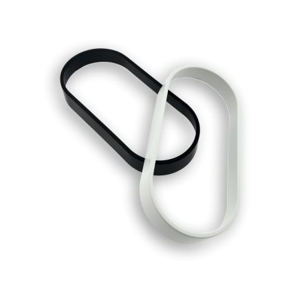 Aplique mural LED regulable para exterior con sensor de movimiento LED/12/15/18W/230V 3000K/4000K/6500K IP65 negro/blanco