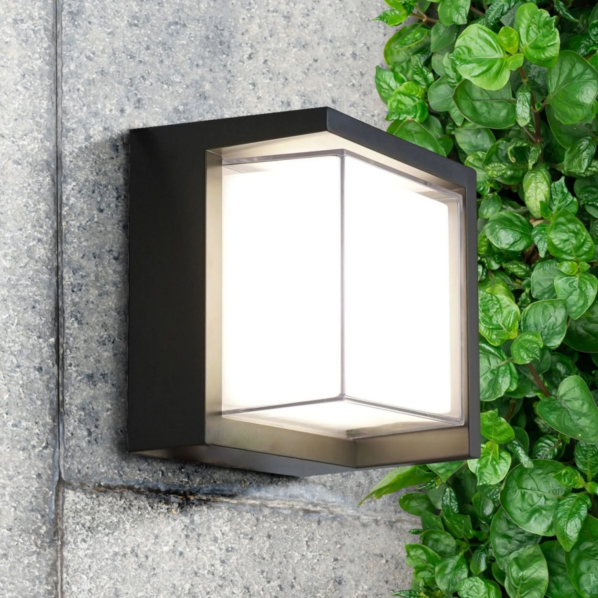 Aplique LED para exterior ESSEN LED/12W/230V IP44 negro