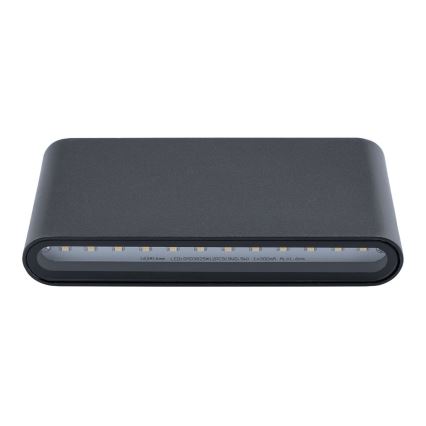 Aplique LED para exterior FLOW 2xLED/6W/230V IP54 negro