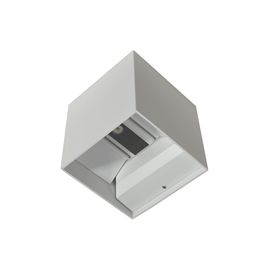 Aplique LED para exterior KREON 2xLED/3W/230V IP54 4000K blanco
