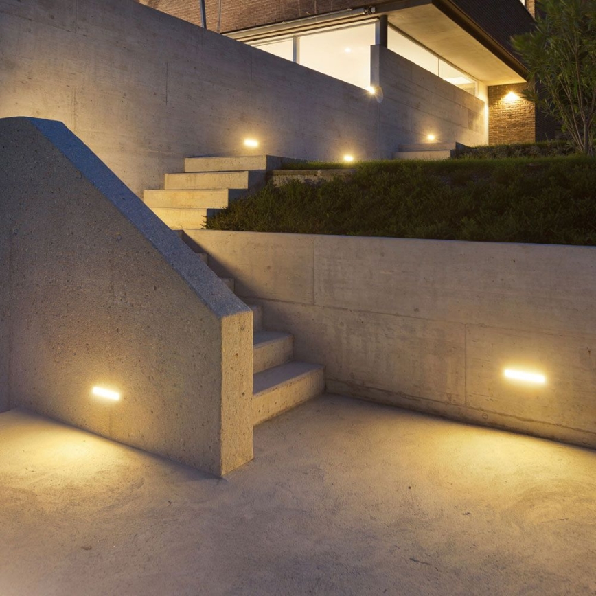 Aplique LED para exterior LED/12W/230V 4000K IP65