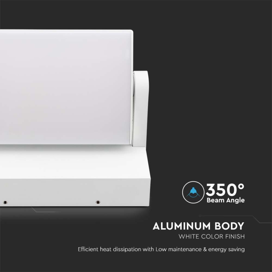 Aplique LED para exterior LED/17W/230V 4000K IP65
