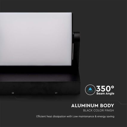 Aplique LED para exterior LED/17W/230V 4000K IP65