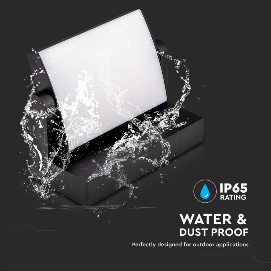 Aplique LED para exterior LED/17W/230V 4000K IP65