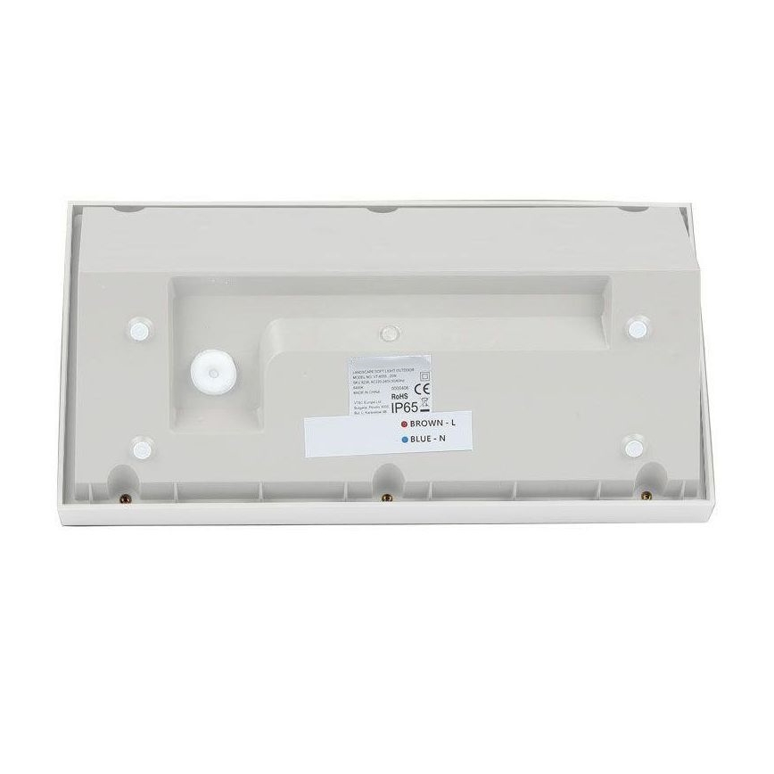 Aplique LED para exterior LED/20W/230V 3000K IP65 blanco
