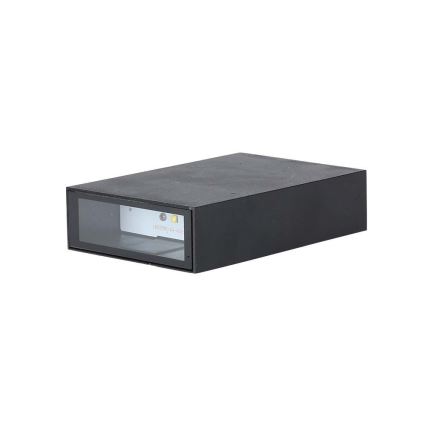 Aplique LED para exterior LED/4W/230V 3000K IP65 negro