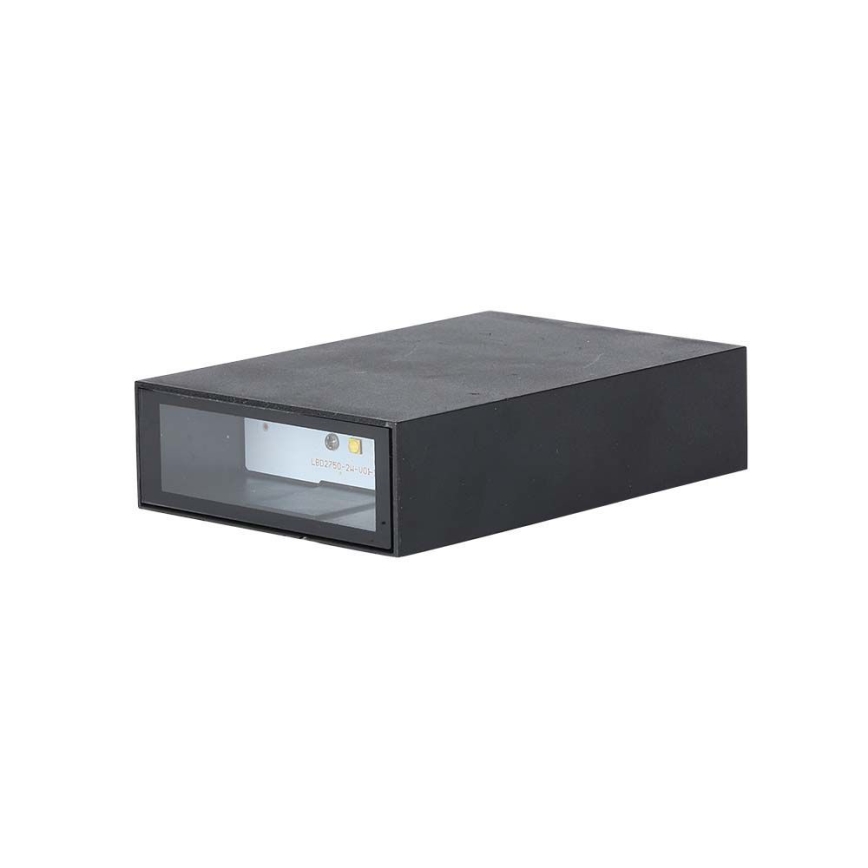 Aplique LED para exterior LED/4W/230V 3000K IP65 negro