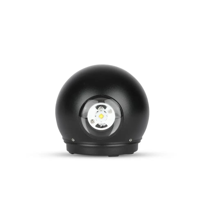 Aplique LED para exterior LED/6W/230V 3000K IP65 negro