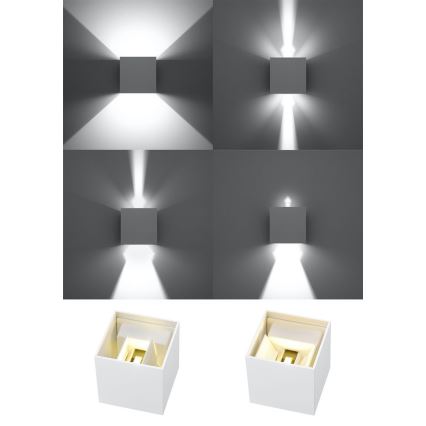 Aplique LED para exterior LUCA LED/6W/230V IP54