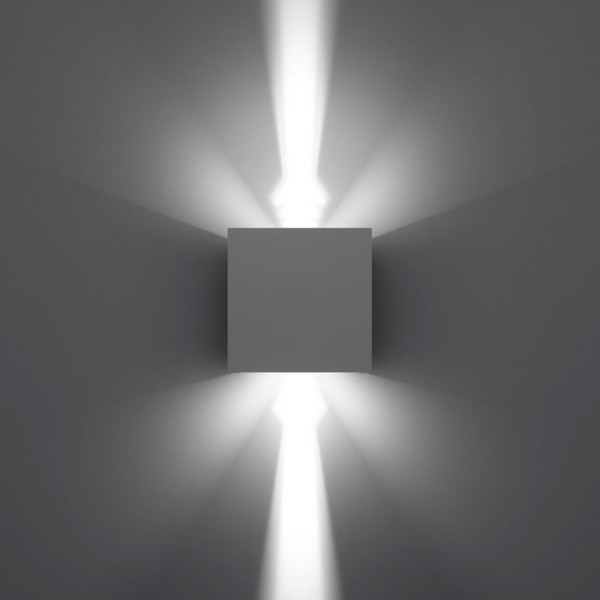 Aplique LED para exterior LUCA LED/6W/230V IP54