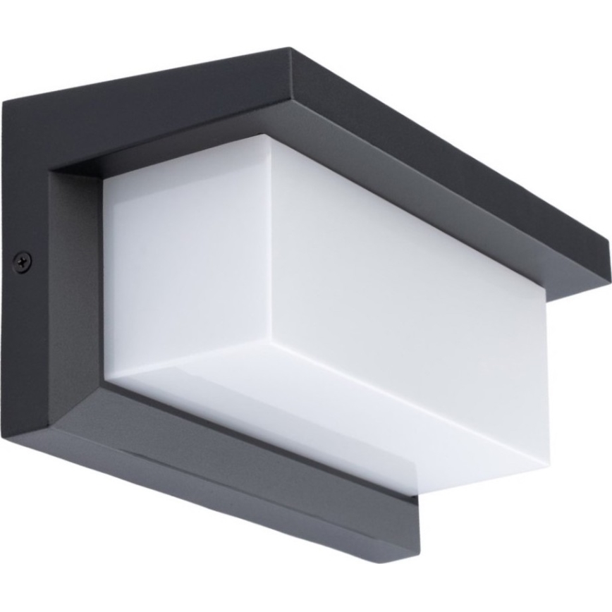 Aplique LED para exterior NEELY 1xE27/9W/230V 4000K IP54 antracita
