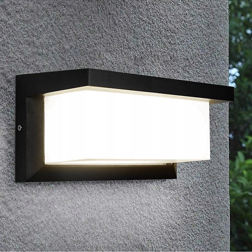 Aplique LED para exterior NEELY LED/12W/230V 4000K IP54 antracita