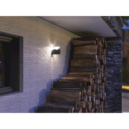 Aplique LED para exterior ORNELA LED/6W/230V 3000K IP54 marrón