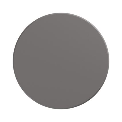 Aplique LED para exterior PIATTA LED/12W/230V 3000/4000/6000K diá. 18 cm IP44 gris