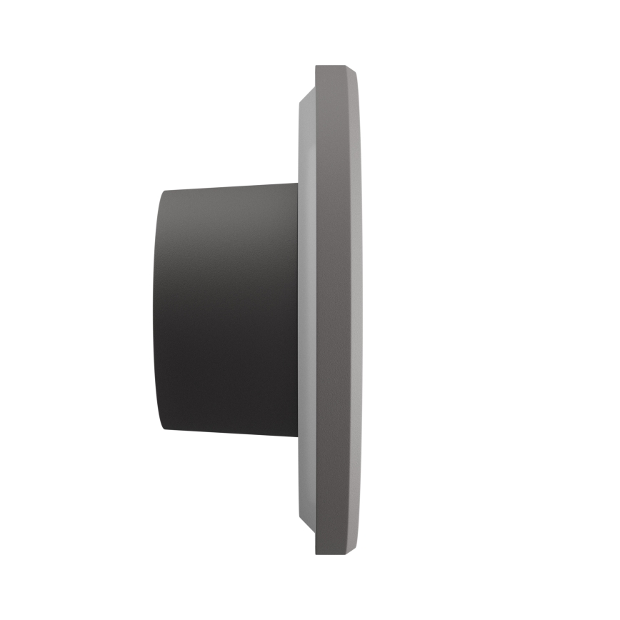 Aplique LED para exterior PIATTA LED/12W/230V 3000/4000/6000K diá. 18 cm IP44 gris