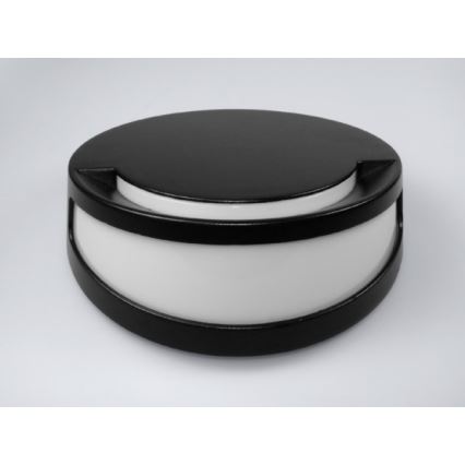 Aplique LED para exterior REES LED/10W/230V IP54 3500K negro