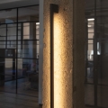 Aplique LED para exterior YALTE LED/11W/230V 3000K IP54 negro