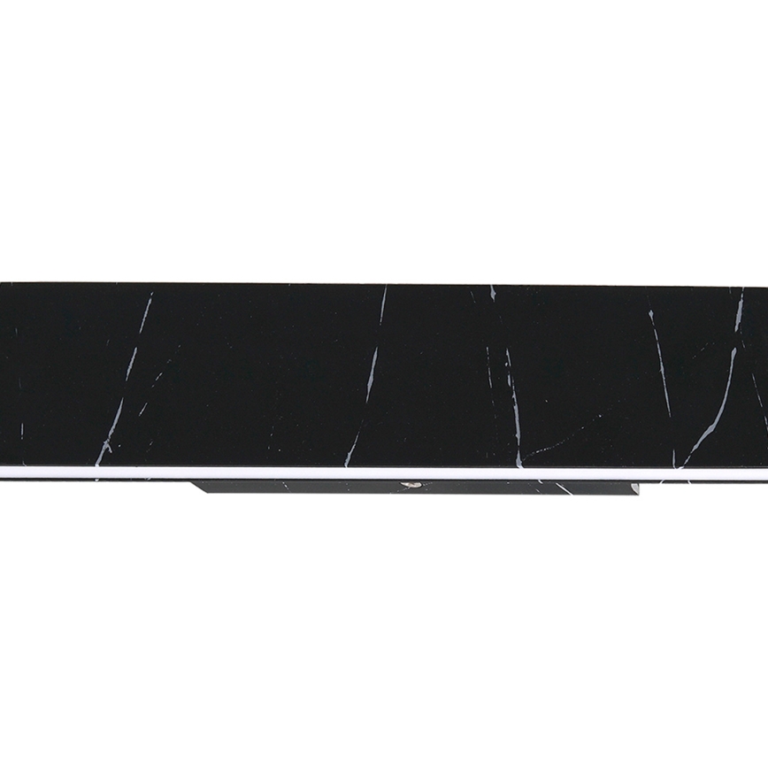 Aplique LED PIERCE LED/12W/230V 30 cm negro