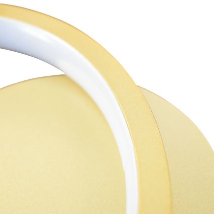 Aplique LED ROTONDA LED/7W/230V dorado