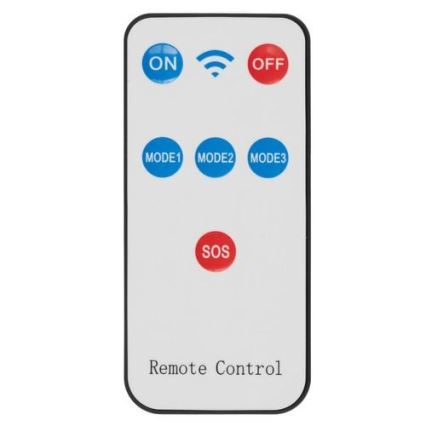 Cámara de seguridad falsa solar LED con sensor KAMERA LED/1W/3,7V 1200 mAh IP44 + mando a distancia