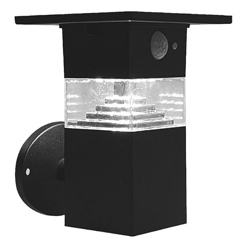 Aplique LED solar con sensor LED/2,5W/3,7V IP54 3000K 2200 mAh