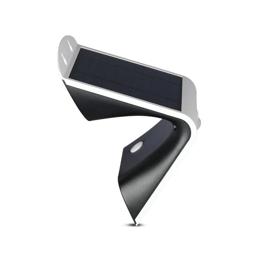 Aplique LED solar con sensor LED/3W/3,7V 3000/4000K IP65 2000 mAh blanco