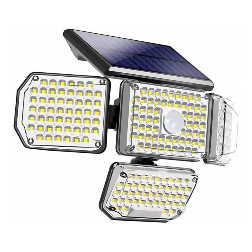 Aplique LED solar con sensor LED/5W/5,5V IP65 2400 mAh