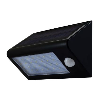Aplique LED solar con sensor LED/5W IP44