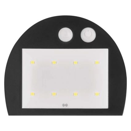 Aplique LED solar con sensor LUMI LED/3,7W 1200mAh IP54 blanco