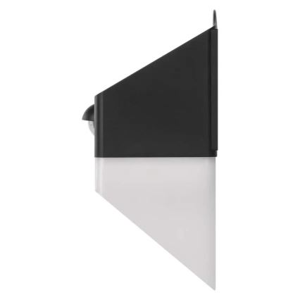 Aplique LED solar con sensor LUMI LED/3,7W IP65 negro