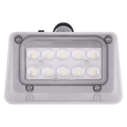 Aplique LED solar con sensor LUMI LED/3,7W IP65 negro