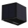 Aplique LED solar WINGS LED/2W/1300 mAh 3,7V 3000K IP54 negro