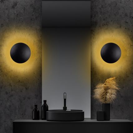 Aplique LED YOSMA LED/5W/230V 3000K negro/cobre