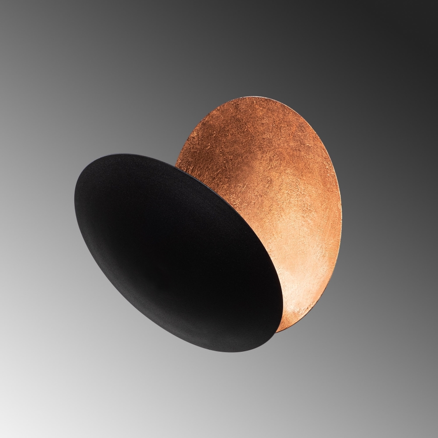Aplique LED YOSMA LED/5W/230V 3000K negro/cobre