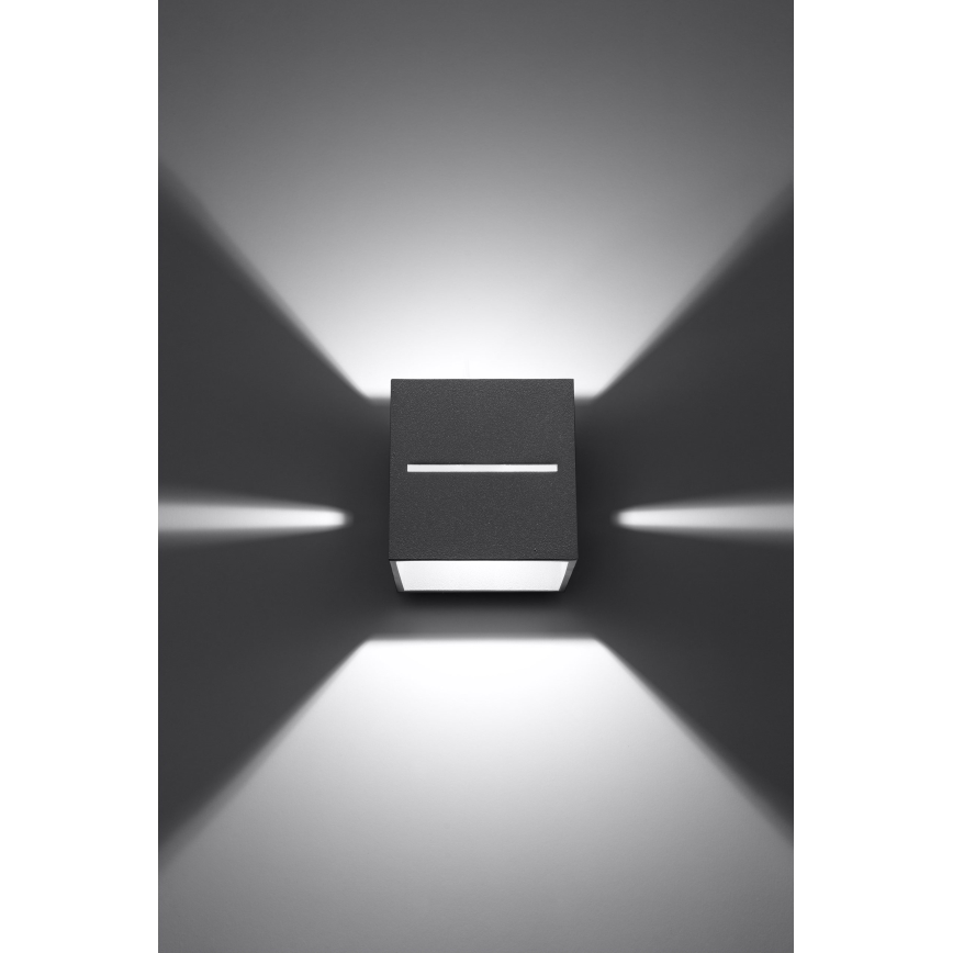 Aplique LOBO 1xG9/40W/230V gris