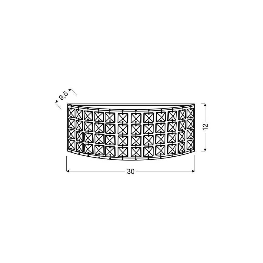 Aplique LORDS 1xE14/40W/230V