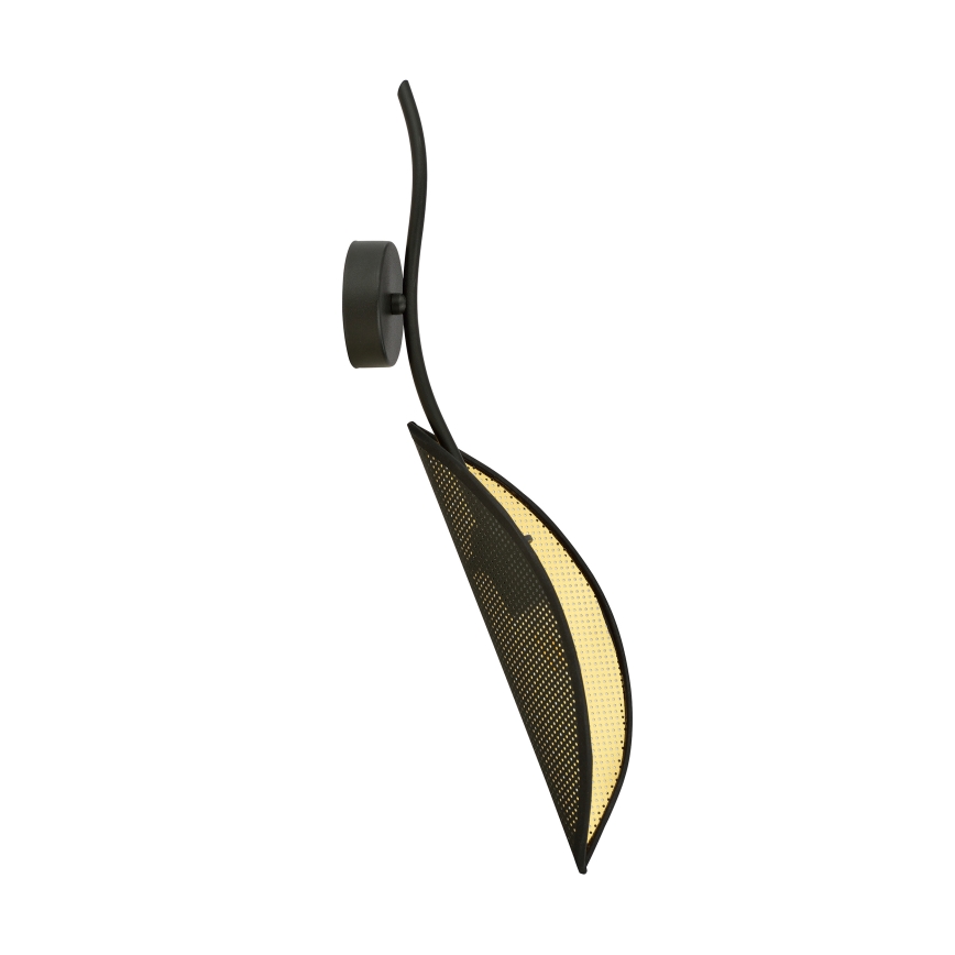 Aplique LOTUS 1xE14/10W/230V negro/dorado