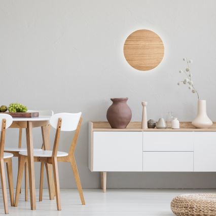Aplique LUNA 3xG9/8W/230V diá. 30 cm beige