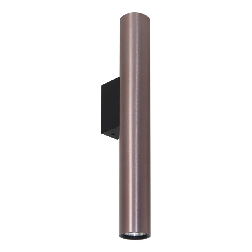 Aplique LUNGOMARE 2xGU10/10W/230V cromo mate