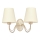 Aplique MALBO 2xE27/15W/230V beige