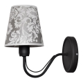 Aplique MALBO II 1xE27/15W/230V negro