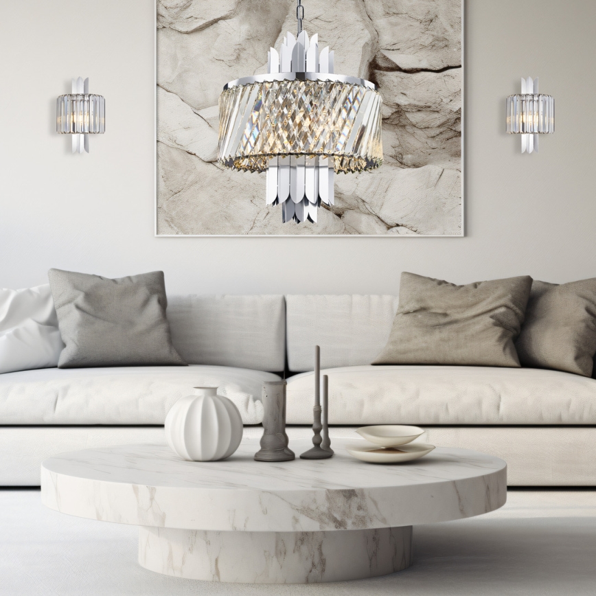 Aplique MARGOT 2xE14/40W/230V cromo mate