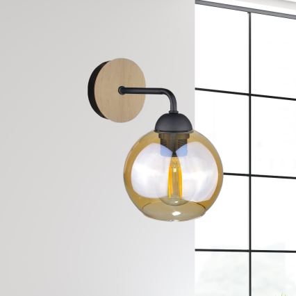 Aplique MELLE WOOD 1xE27/60W/230V